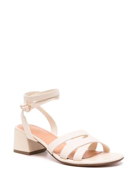 Sandali Dionysia 50mm in bianco di Ancient Greek Sandals - donna ANCIENT GREEK SANDALS | DIONYSIABLOCKHEELOFFWHT